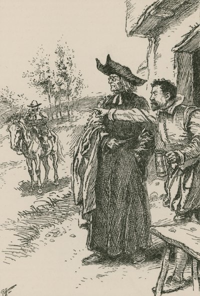 Olhe, Mestre Doutor, isso não é Sancho Panza de Paul Hardy