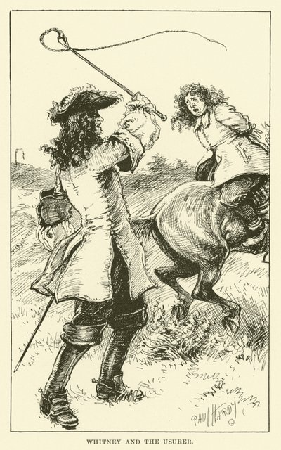 Whitney and the Usurer (gravura) de Paul Hardy