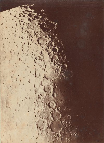 Fotografia Lunar, Pólo Sul, 1890 de Paul Henry