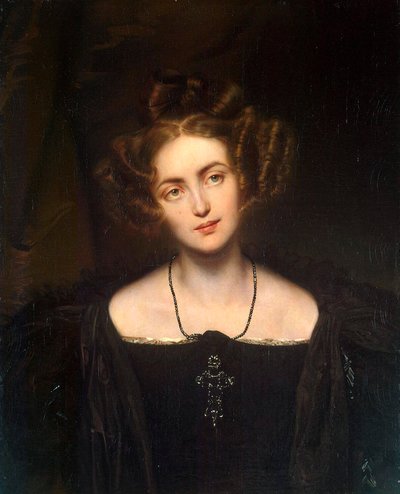 Retrato da cantora de ópera Henriette Sontag
