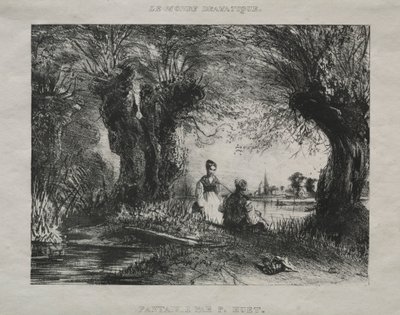 Fantasia, 1836. de Paul Huet