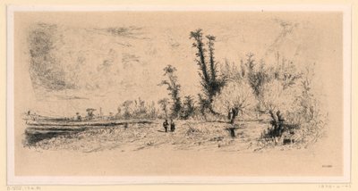 Saulée em torno de Paris de Paul Huet