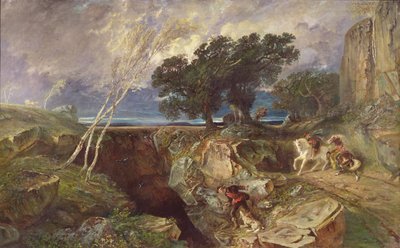 O Golfo, paisagem de Paul Huet