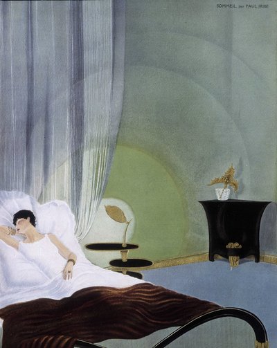 Sleep - por Paul Iribe. (1883-1935), de Paul Iribe