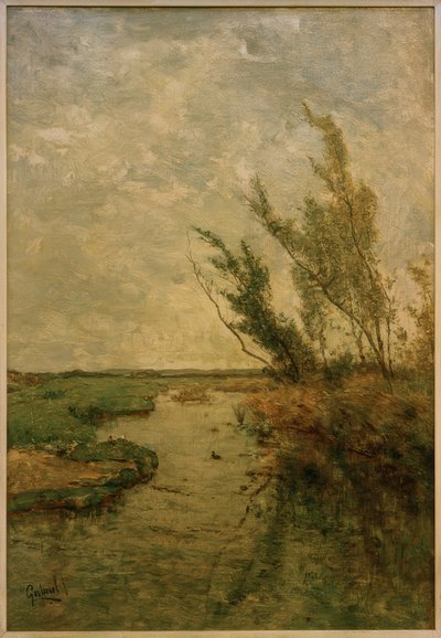 Polderlandschaft de Paul Joseph Constantin Gabriel