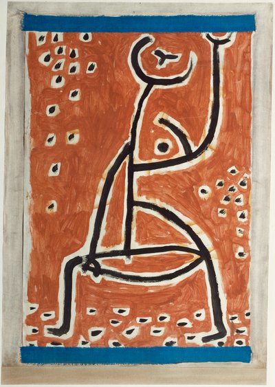 Uma senhora desportiva (ofegante) de Paul Klee