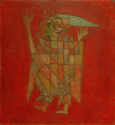 Estatueta alegórica (desaparecendo) de Paul Klee