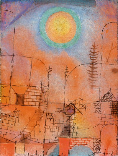 Construção, 1919. de Paul Klee