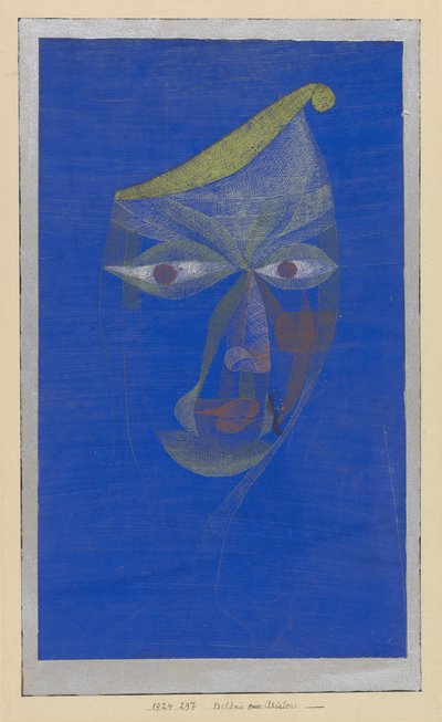 Retrato de um oriental (Retrato de um oriental) de Paul Klee