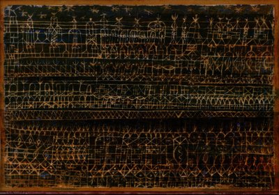 Castelo dos fiéis de Paul Klee