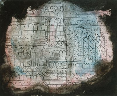 Castelo Ardente de Paul Klee