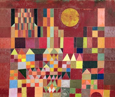 Castelo e sol de Paul Klee