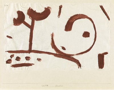Primeira infância, 1938 de Paul Klee