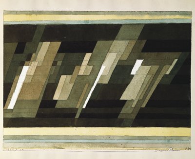 Meios diagonais de Paul Klee