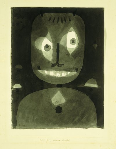 Diabo estúpido de Paul Klee