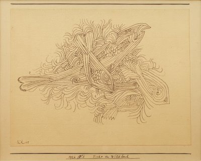 Peixe na torrente de Paul Klee