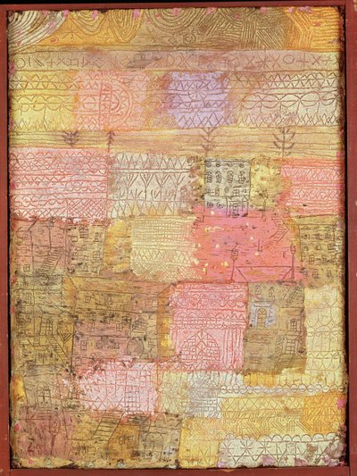Bairro residencial florentino de Paul Klee
