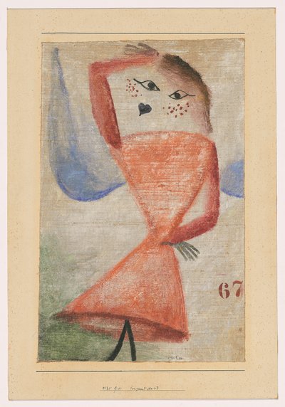 Fragmento n.º 67 (Engel) de Paul Klee