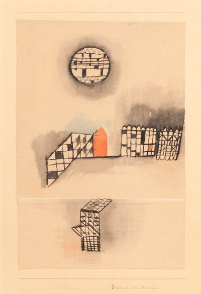 Mais livre em passo pequeno fixo de Paul Klee