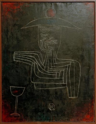 Espírito com vinho e caça de Paul Klee