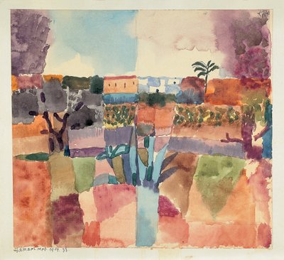 Hammamet, 1914. de Paul Klee