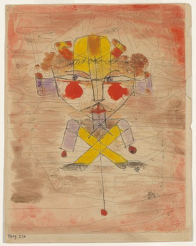 Jack de salto. 1919 de Paul Klee
