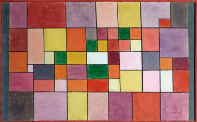 Harmonia da Flora Nórdica - Pintura de Paul Klee