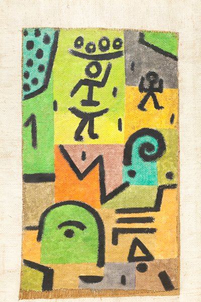 Colheita de limões (Zitronen Ernte) de Paul Klee