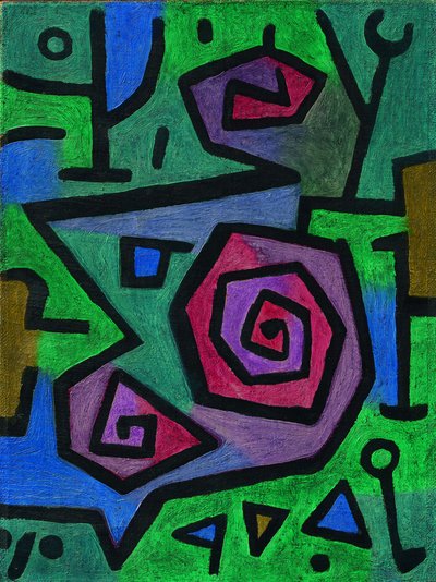Heroico Rosas, 1938 de Paul Klee