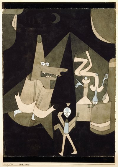Hexen-scene de Paul Klee