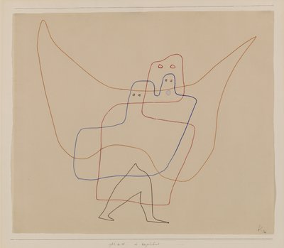 Em Angels Care, 1931. de Paul Klee
