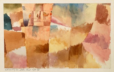 Kairouan, Antes dos Portões. de Paul Klee