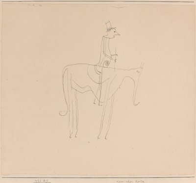 Cavaleiro de Quadrinhos de Paul Klee