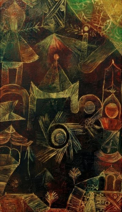 Architectural cósmico de Paul Klee
