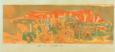 Montanha cultivada de Paul Klee