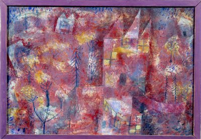 Paisagem na Criança de Paul Klee