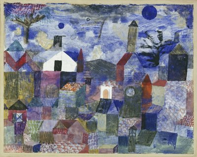 Paisagem em azul de Paul Klee