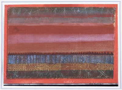 Paisagem em camadas de Paul Klee