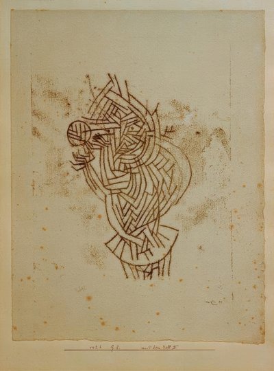 Com a bola II de Paul Klee