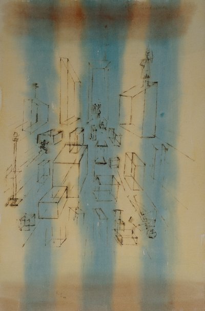 Impressão de mobiliário de Paul Klee