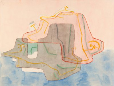 Mito de uma ilha, 1930. de Paul Klee