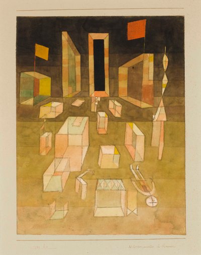 Descomposto no Espaço Descomposto no Espaço, 1929. de Paul Klee