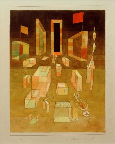 Não composto no quarto de Paul Klee