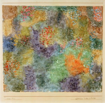 Jardim do norte em flor de Paul Klee