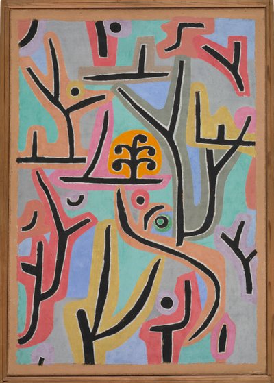 Parque perto de Lu .. de Paul Klee