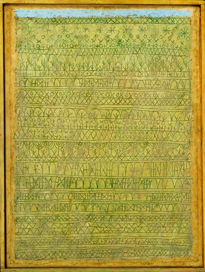 Pastoral(Rythm) de Paul Klee