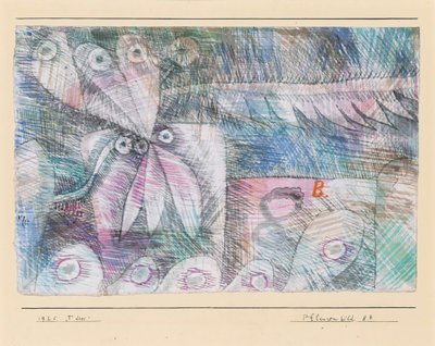 Plantas Fig. 8.B., 1925. de Paul Klee
