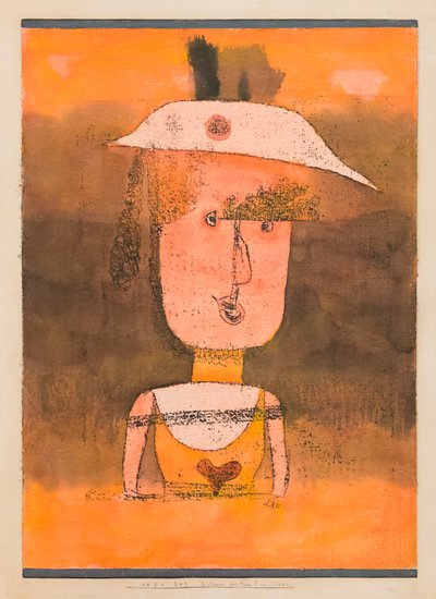 Retrato da Frau P. no sul de Paul Klee