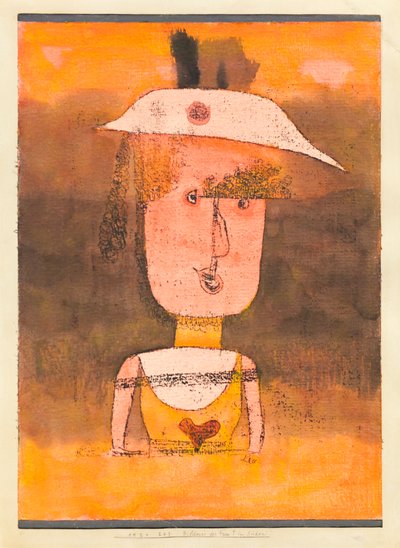 Retrato da Sra. P. no sul de Paul Klee