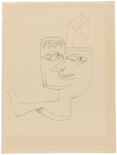 Retrato de uma mulher legal, 1919. de Paul Klee